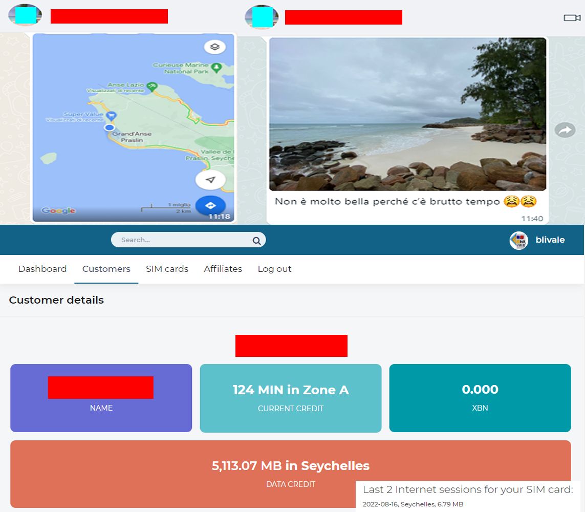 blivale_customer_images_in_Seychelles image blivale_customer_images_in_Seychelles The SIM Card BLIVALE in the Seychelles