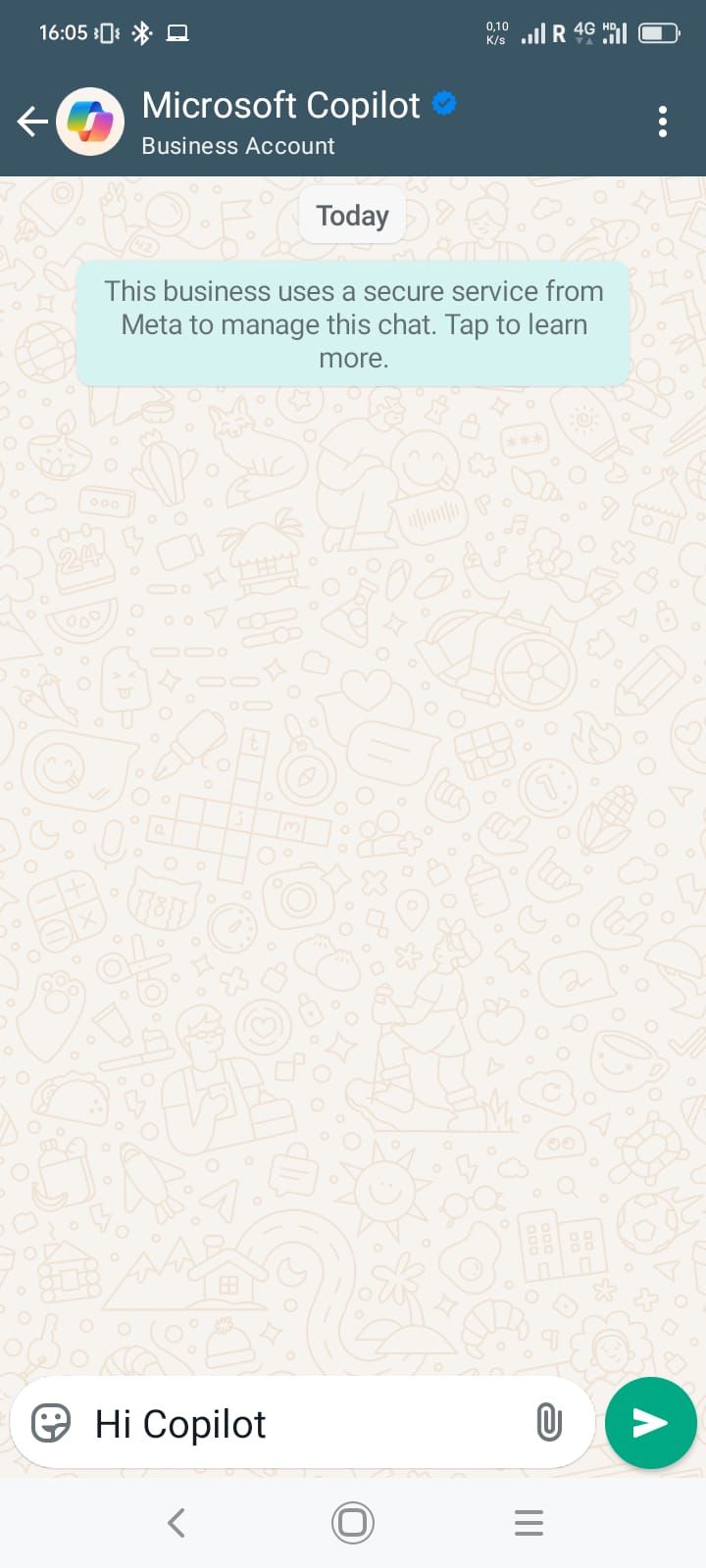 blivale_image_copilot_WhatsApp_03 Sfrutta l'Intelligenza Artificiale di Microsoft Copilot su WhatsApp