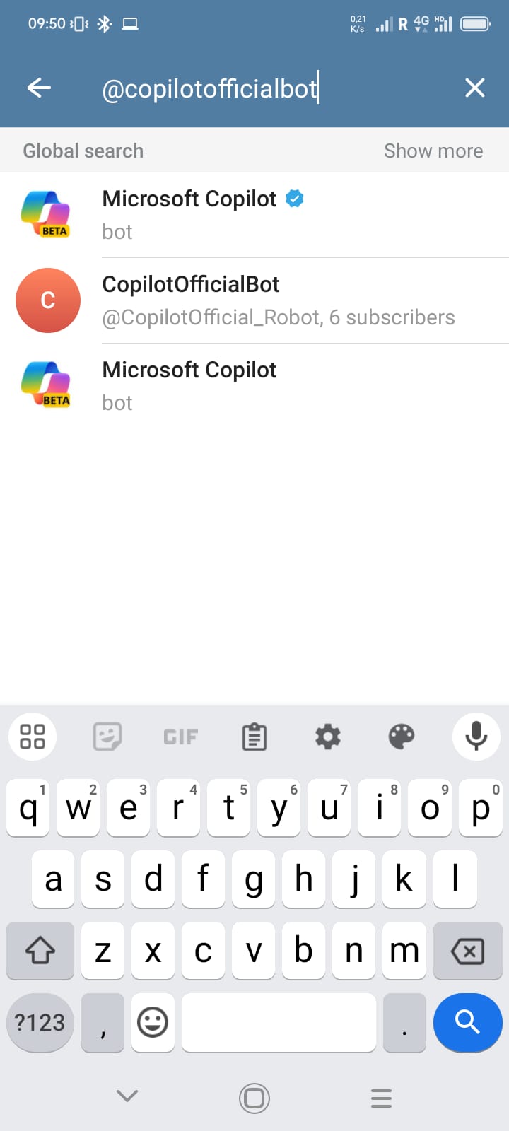 blivale_image_copilot_telegram_01 Sfrutta l'Intelligenza Artificiale di Microsoft Copilot su Telegram