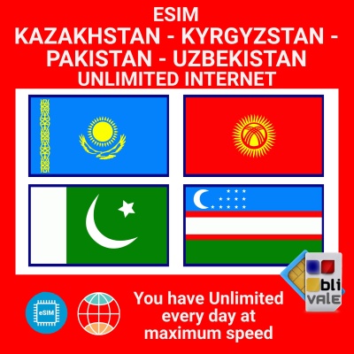 blivale_en_esim_new_kazakhstan_kyrgyzstan_pakistan_uzbekistan_unlimited_1080x1080 eSIM per KAZAKISTAN e KIRGHIZISTAN e PAKISTAN e UZBEKISTAN Unlimited (KZ KG PK UZ)